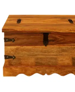 Truhlica Jali 80x45x80 z indického masívu palisander