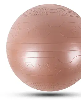 inSPORTline Stretch Ball 75 cm mocha mousse