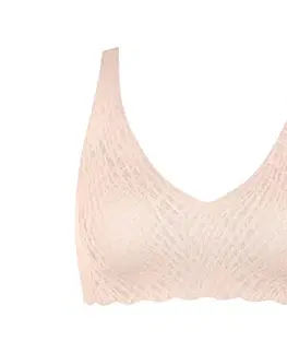 Podprsenka sloggi ZERO Feel Bliss Soft bra, puff ružová