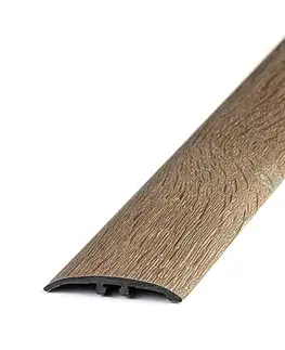 Prechodový profil CANADIAN DESIGN Multi Calgary 50 mm, oblý (lepený) | nivelácia 0 - 7 mm | 8594187732141