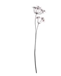 Dekoria Vetvička Thistle white 100cm, 100 cm