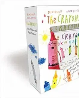 The Crayons - A Set of Books and Finger Puppets - Drew Daywalt, Oliver Jeffers