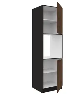 ArtLemp Kuchynská linka ALORA/MOZAN | cashmere/orech 280 cm Prevedenie: s pracovnou doskou