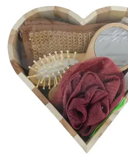 MAKRO - Sada masážna v tvare srdca, starostlivosť o telo