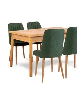 Set stola a stoličiek (5 kusov) Costa Atlantice-Green