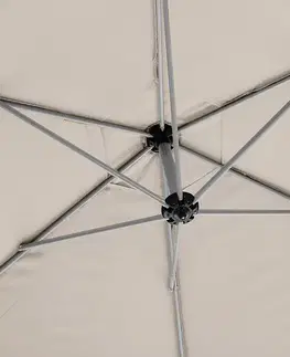 DEOKORK Slnečník výkyvný SULLA Ø 3 m (rôzne farby) béžová