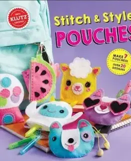 Stitch & Style Pouches Arts and Craft Kit - Eva Steele-Staccio