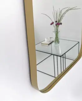 Zrkadlo Smooth - Gold