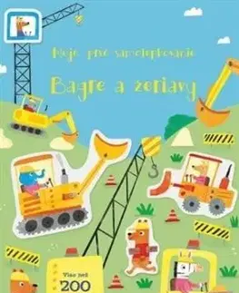 Moje prvé samolepkovanie - Bágre a žeriavy