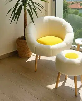 Kreslo s podnožkou LIDA
