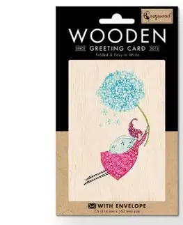 Drevené blahoželanie Život je krásny Cozywood