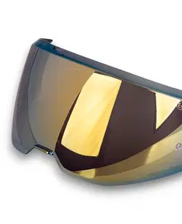 W-TEC Náhradné plexi pre prilbu Sabron zlatá - XS-M