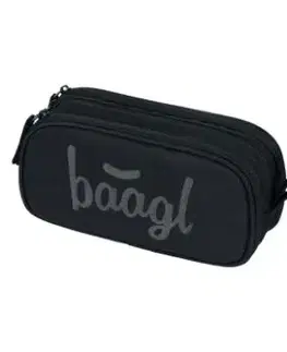 Študentský peračník etui Black Baagl