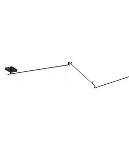 Čierne stropné svietidlo 300 cm vrátane LED 3-stupňové stmievateľné nastaviteľné - Annuschka
