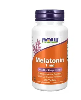 Now Foods Melatonín 1 mg 100 tab.