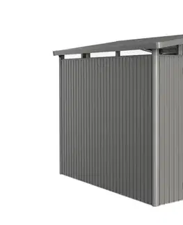 Biohort Záhradný domček BIOHORT Panorama P4 duo 273 × 278 cm (sivý kremeň metalíza)