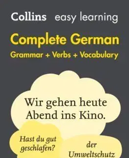Easy Learning German Complete Grammar, Verbs and Vocabulary (3 books in 1)