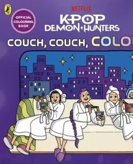 KPop Demon Hunters: Couch, Couch, Colour!: Official Colouring Book - KPop Demon Hunters
