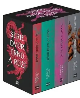 Dvůr trnů a růží - box 1-4, 4. vydání - Sarah J. Maasová, Ivana Svobodová