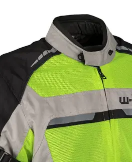 W-TEC Saigair Fluo Yellow-Gray - M