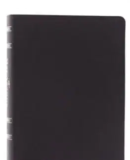 LSB, MacArthur Study Bible, Black Genuine Leather, Comfort Print - John F. MacArthur