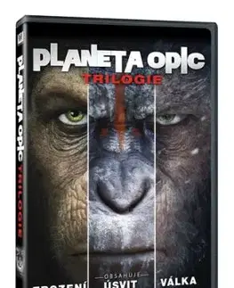 Planeta opic trilogie 3DVD