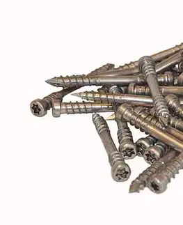 Terasové skrutky SPAX 5 x 50 mm Strieborné nerezové skrutky 5 × 50 mm BIT T 25 | 200 ks