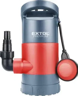 EXTOL PREMIUM Kalové čerpadlo 3 v 1, príkon 900 W, max. prepravný objem 13000 l/hod.