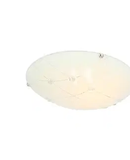 Stropná lampa Duca Plafond biela bezfarebná