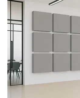 Pyrotek Akustický panel SILENCE 58x58 cm sivý 17075-AP-002