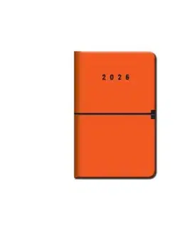 Mini diár A6 2026 CAPRI oranžový