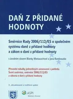 Daň z přidané hodnoty Směrnice Rady o společném systému daně z přidané hodnoty. - Komora