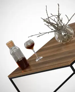 Konferenčný stolík Poly - Walnut