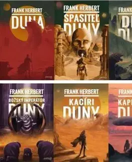 Kolekcia kníh DUNA - Frank Herbert - Herbert Frank