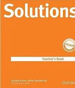 Solutions Upper-Intermediate Teacher´s Book - Tim Falla