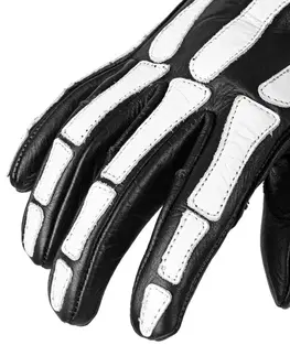 W-TEC Classic White Bones čierna - L