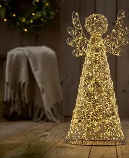 Exteriérový LED anjel