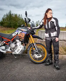 W-TEC Xenia čierno-šedá - S