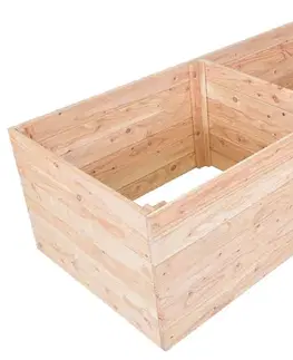 Vyvýšený záhon PREMIUM smrekovec 160 x 70 x 50 cm Rojaplast