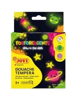 JOVI neónové temperové farby 4x35 ml