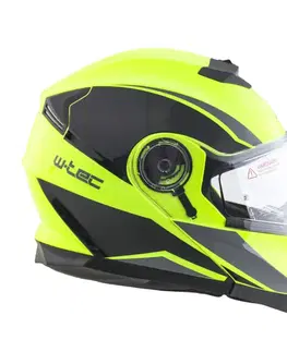 W-TEC Banelmeda čierna-fluo žltá - M (57-58)