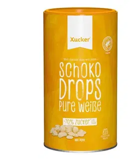 Xucker Chocolate Drops biela čokoláda