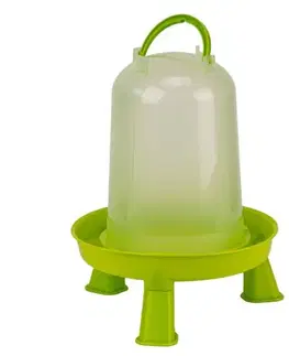 Kinekus Napájačka pre hydinu, plastová, 3L, na nožičkách, ECO, zelená, GAUN