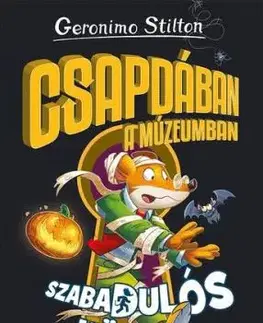 Csapdában a múzeumban - Szabadulós könyv - Geronimo Stilton