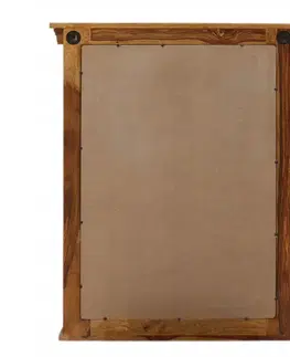 Zrkadlo do kúpeľne Jali 70x90 indický masív palisander