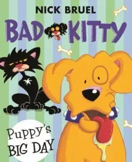 Bad Kitty: Puppy's Big Day (paperback black-and-white edition) - Nick Bruel, Nick Bruel