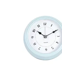Dizajnový budík Fifties KA5625BL Karlsson 12cm