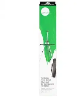 D&R Simply prenosný hliníkový stojan s puzdrom, max výška plátna 84 cm