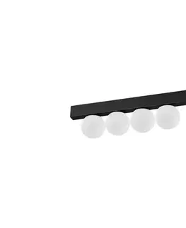 Ideal Lux - LED Stropné svietidlo PING PONG 4xLED/3W/230V CRI 90 čierna 313283