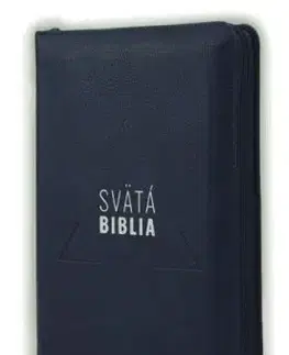 Biblia, Roháčkov preklad, 2020, tmavomodrá, so zipsom, s indexmi